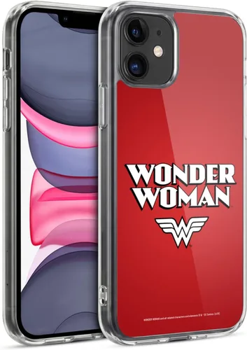 Vista 161 de Head Case Designs Funda de gel suave con licencia oficial de Wonder Woman DC Comics Classic Logos compatible con Apple iPhone 7 Plus/iPhone 8 Plus