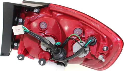 Vista 2 de Evan-Fischer - Conjunto de luz trasera compatible con Hyundai Santa Fe 2007-2009 lado exterior del conductor