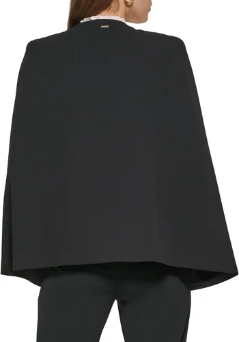 Vista 3 de DKNY Standard Womens Open Front Cape Jacket