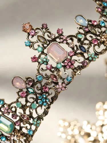 Vista 6 de SWEETV Queen Crown, Princess Crowns for Women, Baroque Tiaras for Women 0. Multicolor