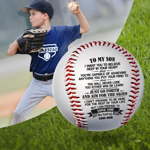 Vista 5 de Regalos de béisbol para hijo de papá, regalos personalizados, regalos de padre e hijo, regalos para mi hijo para hijo adulto, regalos