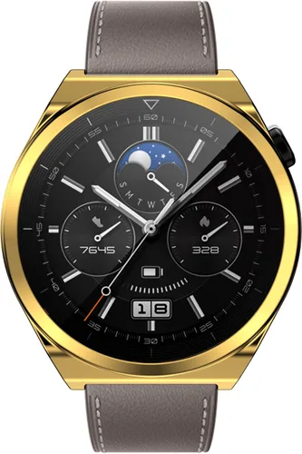 Vista 6 de TenCloud Fundas protectoras de pantalla para Huawei Watch GT3 Pro, funda protectora completa de TPU para Huawei Watch GT3 Pro