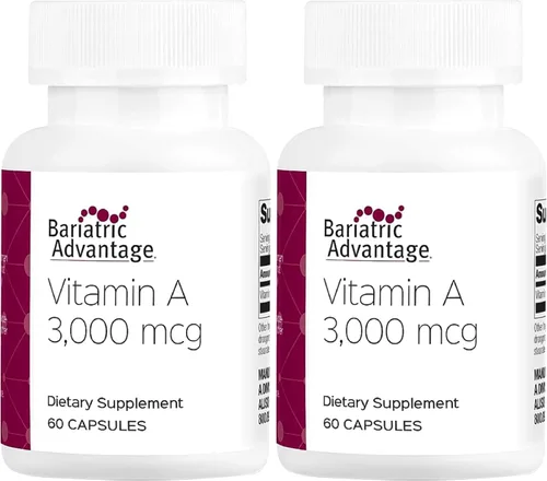 Vista 8 de Bariatric Advantage Vitamina A 3,000 mcg - para pacientes de cirugía bariátrica - Mini cápsulas fáciles de digerir - Suplementos de vitamina A