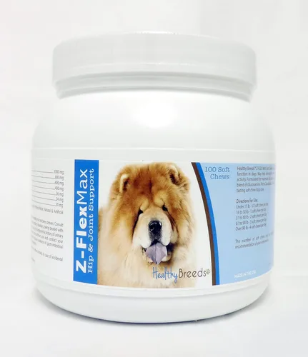 Vista 42 de Healthy Breeds Afghan Hound Z-Flex Max - Masticables suaves para cadera y articulaciones, 100