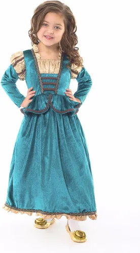 Vista 4 de Little Adventures Disfraz de princesa medieval