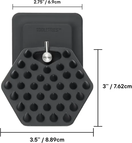 Vista 13 de TOOLETRIES Cepillo de silicona para champú y gancho para cuero cabelludo, cepillo para el crecimiento del cabello para hombres y mujeres, exfolia