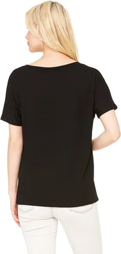 Vista 6 de Bella Canvas Bella 8815 - Camiseta básica con cuello en V para mujer 8815, Negro