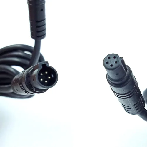 Vista 3 de Cable de extensión de cámara de respaldo 5P de 16.5 pies