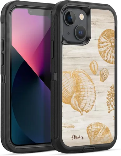 Vista 139 de Head Case Designs Officially Licensed Paul Brent Agate Mermaid Coastal Gel Armor Case [Military Grade Drop Protection] Compatible with Apple iPhone