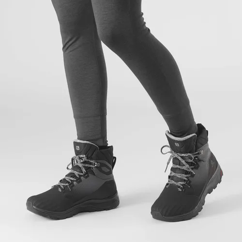 Vista 10 de Salomon VAYA Blaze Thinsulate CLIMASALOMON - Botas de senderismo impermeables para mujer, Nieve