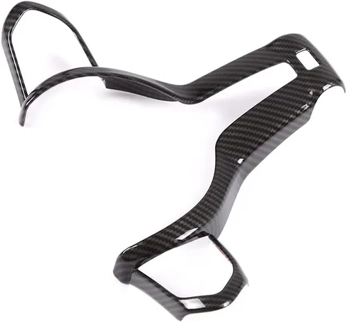 Vista 3 de TINKI Cubierta de botón para volante de automóvil, ajuste para BMW F20 F21 F22 F23 F30 F32 F33 F34 F36 F39 F15 F16 F80 F85 F86 M - Accesorios Fibra
