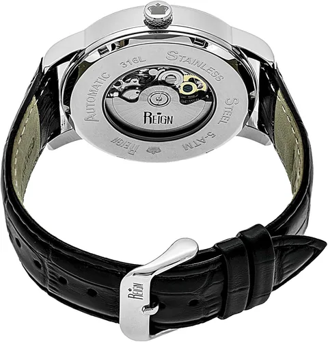 Vista 2 de Reign Rn3601 Belfour Reloj para hombre, negro REIRN3601, Negro