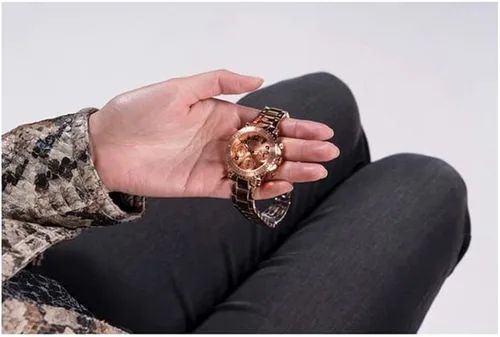 Vista 8 de GUESS US Women's Rose Gold-Tone Multifunction Watch