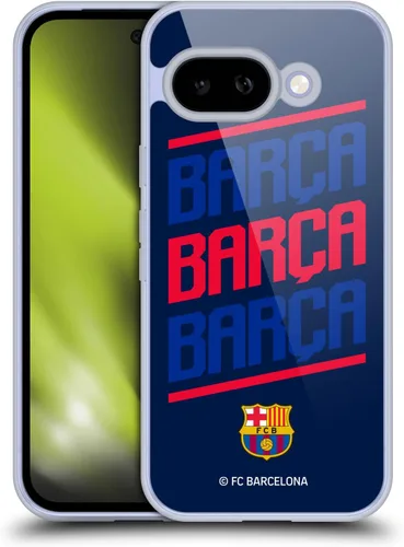 Vista 26 de Head Case Designs Funda de gel con licencia oficial del FC Barcelona Barca Crest Graphics [protección de grado militar] compatible con Google Pixel 3