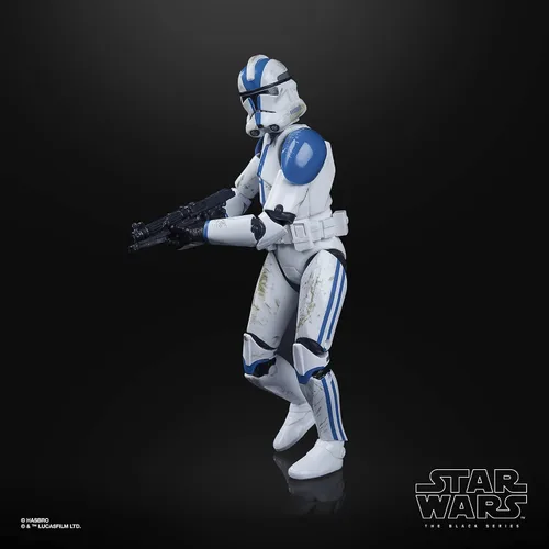 Vista 4 de STAR WARS The Black Series Archive Collection 501st Legion Clone Trooper The Clone Wars Lucasfilm Figura de acción del 50 aniversario F1911