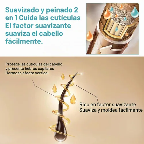 Vista 4 de Maigoole - Crema alisadora para cabello rizado (2 unidades)