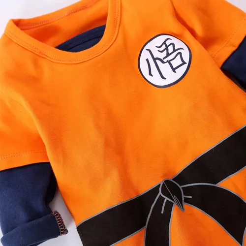 Vista 2 de Lindo mameluco de manga larga para bebés recién nacidos, para niños y niñas