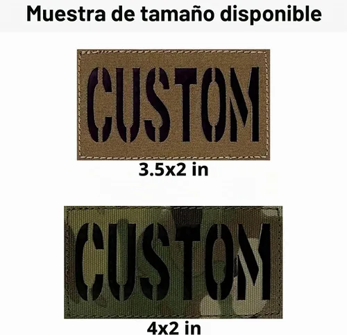 Vista 4 de Parche de señal de llamada IR personalizado