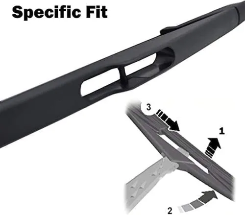 Vista 4 de GAGALU Car Rear Windshield Wiper Blade for Opel Zafira B Mk2 2005-2011 Rear Windshield Wiper Blade Rear Wiper blaes