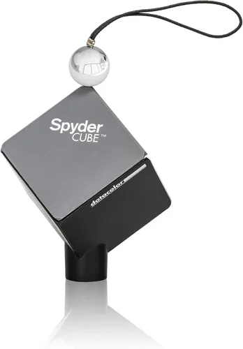 Vista 3 de Datacolor SpyderCube - Herramienta de calibración de color y balance de blancos para RAW