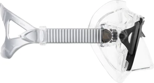 Vista 3 de Cressi Máscara de buceo de alta gama para adultos, fabricada en silicona de cristal revolucionario, cristal evolutivo de ojos grandes fabricado