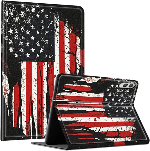 Vista 114 de Slim Case for Samsung Galaxy Tab S10 Lite / S10 FE / S9 FE 10.9" & Galaxy Tab S9 11", Multi-Angle Stand PU Leather Smart Folio Cover with Soft TPU