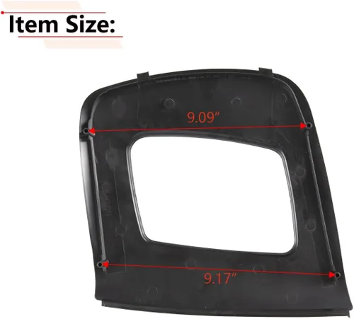 Vista 3 de RLB-HILON Cubierta de bisel HUD compatible con Chevy C5 Corvette Para 1999 2000 2001 2002 2003 2004 Año, para 10425223 Heads Up Display Bisel Trim