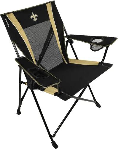 Vista 28 de Kijaro Dual Lock Pro - Silla plegable para ventilador deportivo, 26 pulgadas de largo x 35.5 pulgadas de ancho x 37 pulgadas de alto, Arizona