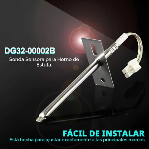 Vista 3 de 【2025 Actualizado】 Sonda de Sensor de Temperatura de Rango para Horno DG32-00002B EBG61305805 - Exacto para Piezas de Horno Sam.Sung y L.G #