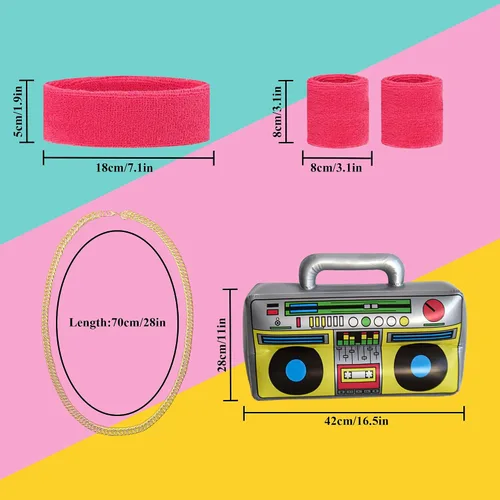 Vista 5 de Chándal de los años 80 para hombres y mujeres, traje retro rompevientos de los años 80 para parejas, traje deportivo de color de los años 90