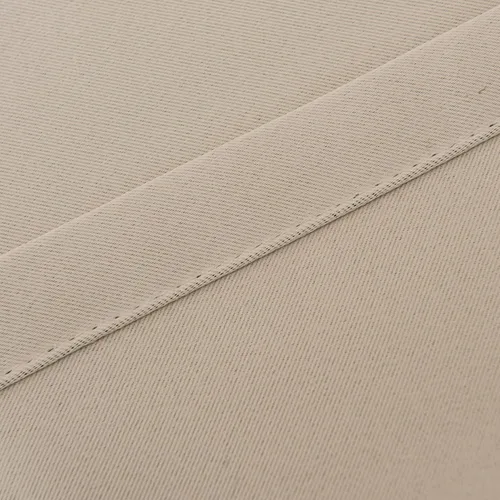 Vista 5 de INLINAS Cortinas opacas beige con superposición transparente, paneles térmicos y de reducción de ruido con ojales en la parte superior