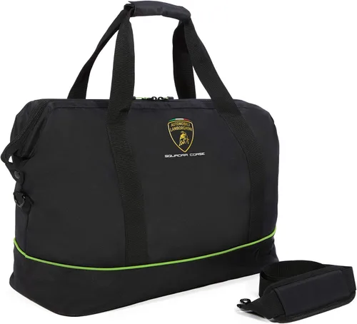 Vista 2 de Lamborghini Squadra Corse Bolsa de viaje negro