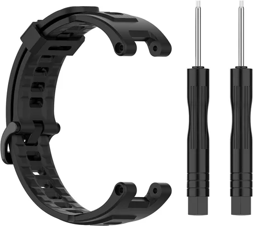 Vista 6 de Funda compatible con Amazfit T-Rex/T-Rex Pro Watch con banda, funda protectora de TPU de alta transparencia y correas de repuesto de silicona