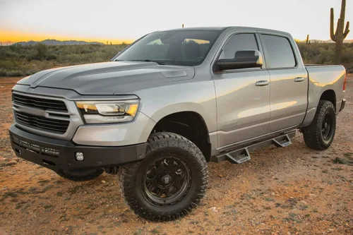 Vista 4 de Raptor Series Magnum RT Drop Steps - Estribos negros compatibles con cabina extendida Colorado/Canyon 2015-2022