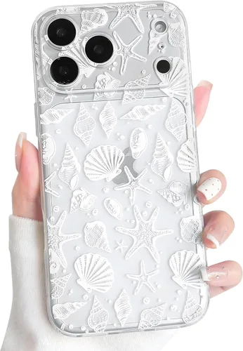 Vista 84 de NITITOP Funda para iPhone 13 Clear Sea Animal - Pez negro Pescado Negro