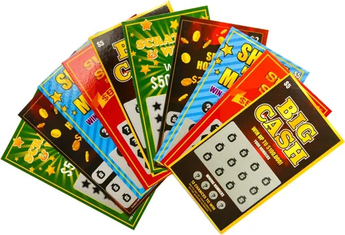 Vista 9 de 10 boletos de lotería falsos y tarjetas para raspar que parecen - Ganar $500K - $200K - Billete de lotería de $100K - Bromas hilarantes e
