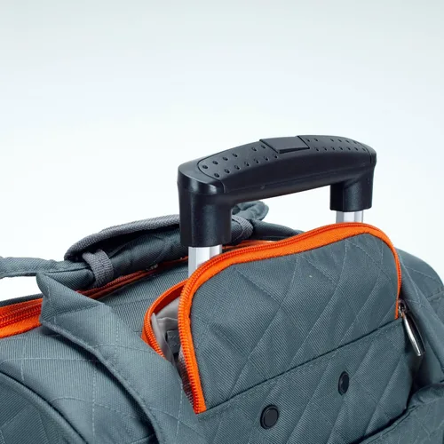 Vista 16 de Rockland Melrose - Maleta con ruedas, de porte vertical, para caber debajo del asiento, Rojo), BF31-RED