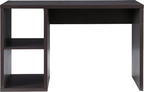 Vista 11 de Linon Dawes - Escritorio espresso con 2 cubículos abiertos