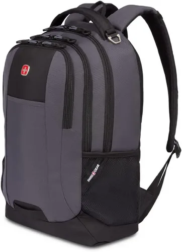 Vista 14 de SwissGear - Mochila para laptop Cecil 5505, Negro