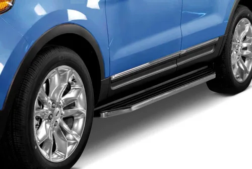 Vista 2 de Black Horse Off Road Estribos prémium negros compatibles con Kia Telluride 2020-2024 Hyundai Palisade-PR-K376 2020-2024