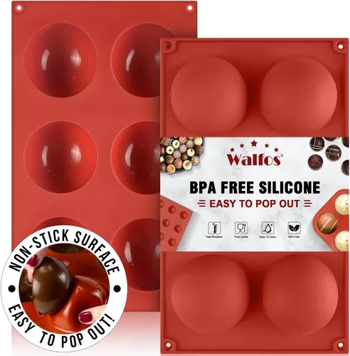 Vista 11 de Moldes de silicona para chocolate en miniatura con forma de terraza cuadrada de 50 cavidades - Moldes de silicona antiadherentes para caramelo, 2