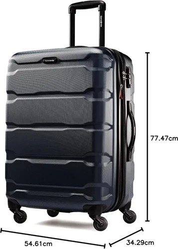 Vista 250 de Samsonite Omni PC - Maleta extensible rígida, Negro
