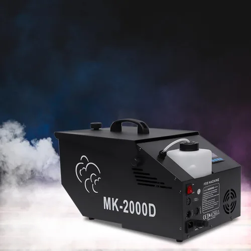 Vista 3 de Máquina de niebla de humo de baja altura de 1200 W, Dmx y máquina de niebla de hielo seco con control remoto, máquina de humo de fiesta, nebulizador