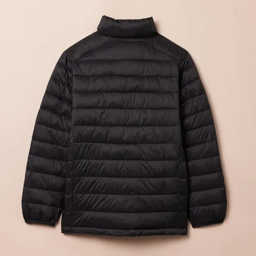 Vista 3 de Amazon Essentials Chaqueta ligera, resistente al agua, con capucha, acolchada y plegable para niños y niñas pequeñas