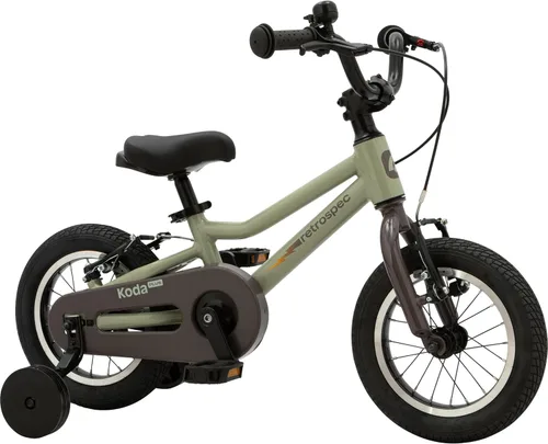 Vista 9 de Retrospec Koda Plus Kids Bike for Boys & Girls Ages 2-3 Years - Children's Bicycle, Adjustable Seat & Handlebars, Removable Training Wheels, Front