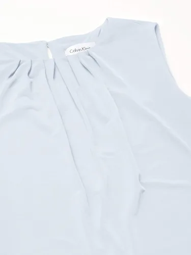 Vista 7 de Calvin Klein - Camisola sin mangas con cuello plisado para mujer