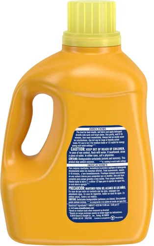 Vista 2 de Arm & Hammer Detergente líquido para ropa Plus OxiClean, aroma fresco, 70 cargas