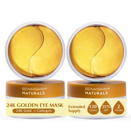 Vista 10 de Enaskin Naturals Parches debajo de los ojos para ojos: 30 pares de mascarillas de gel de ojos de colágeno de retinol - Reduce las arrugas hinchadas