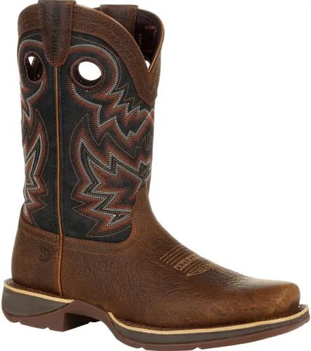 Vista 9 de Durango Botas Rebel Western para hombre Cactus de café
