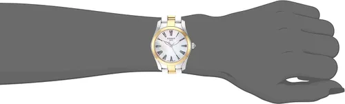 Vista 2 de Tissot mujer T-Wave reloj de acero inoxidable vestido gris oro amarillo T1122102211300